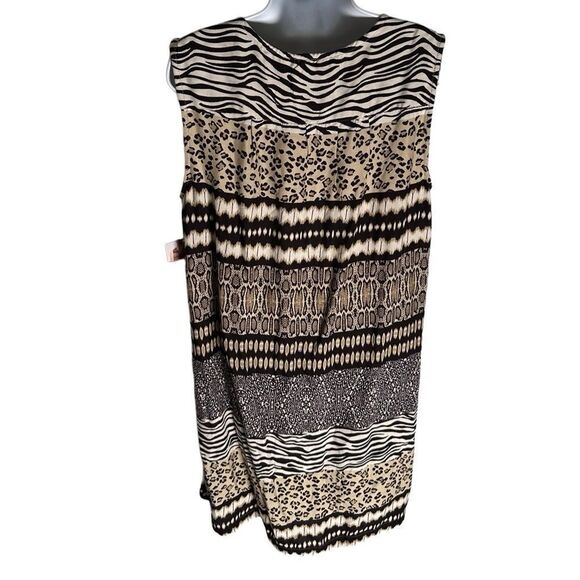 NEW BeachLunchLounge Zebra Print Midi Dress – Women’s Large (NWT) - Picture 2 of 7